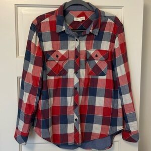Treasure & Bond Plaid Button Down